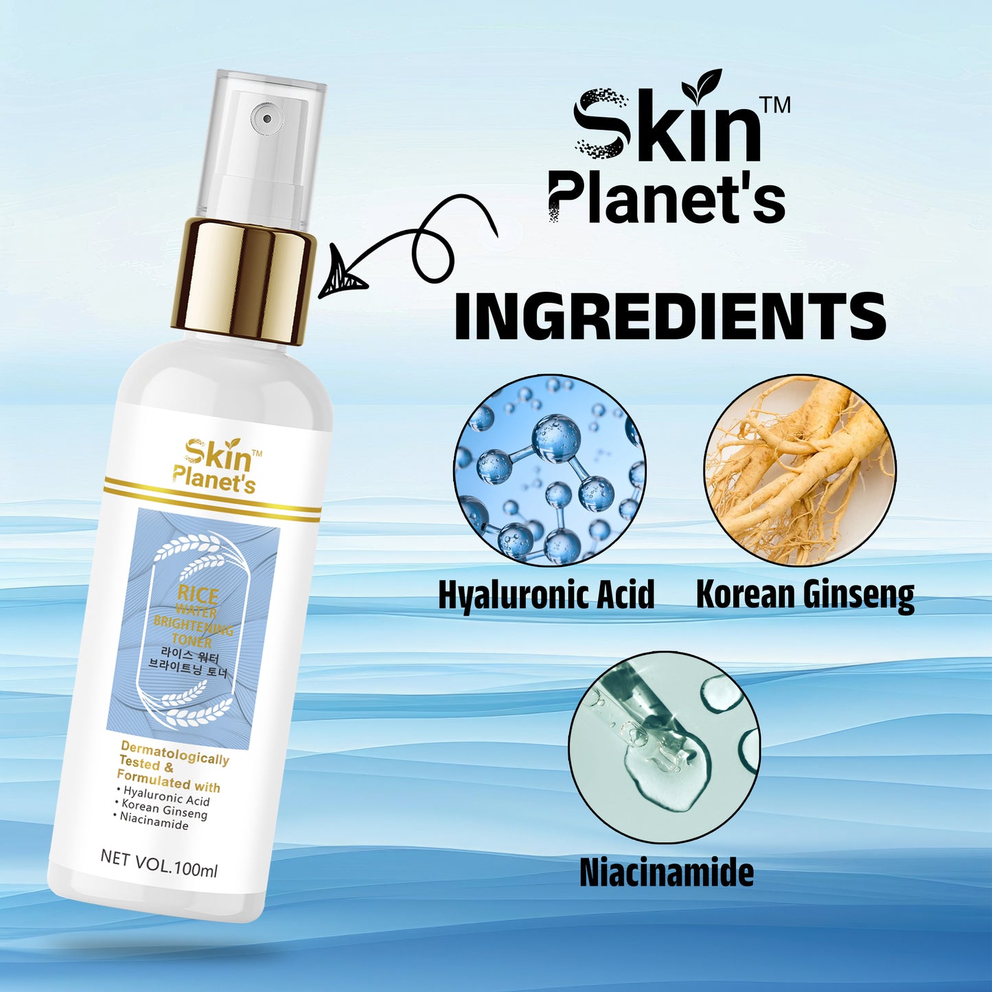 CLEANSER+SUNSCREEN+SERUM+MOISTURIZER+FACE CREAM+ACNE FACEWASH+TONER