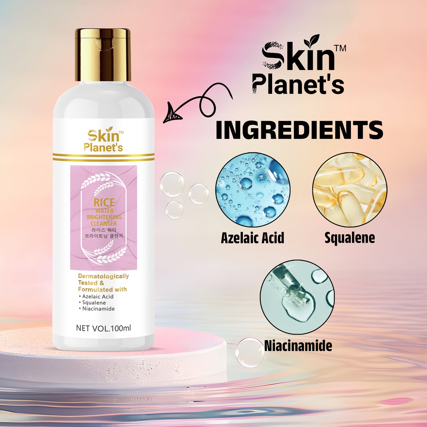 CLEANSER+SUNSCREEN+SERUM+MOISTURIZER+FACE CREAM+ACNE FACEWASH+TONER