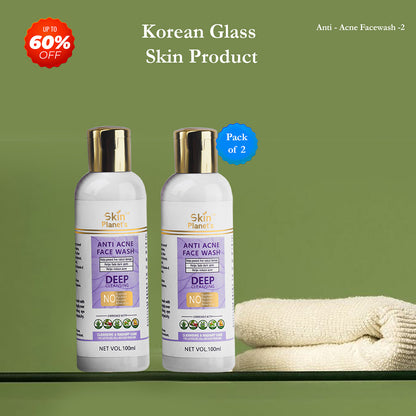 ANTI ACNE-FACEWASH (Pack of 2)