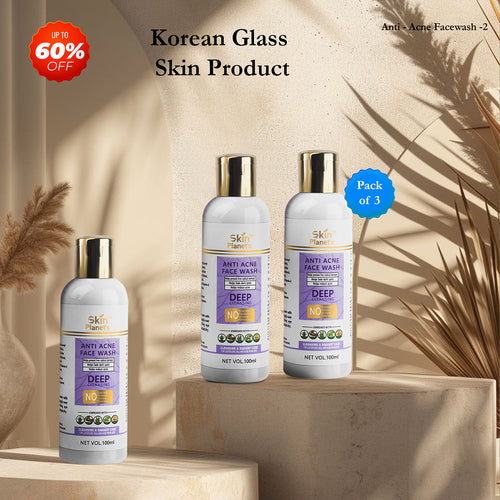 ANTI ACNE-FACEWASH (Pack of 3)