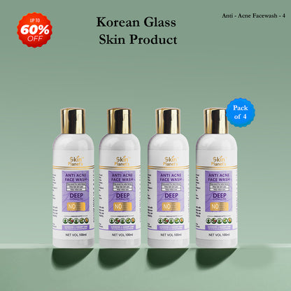 ANTI ACNE-FACEWASH (Pack of 4)