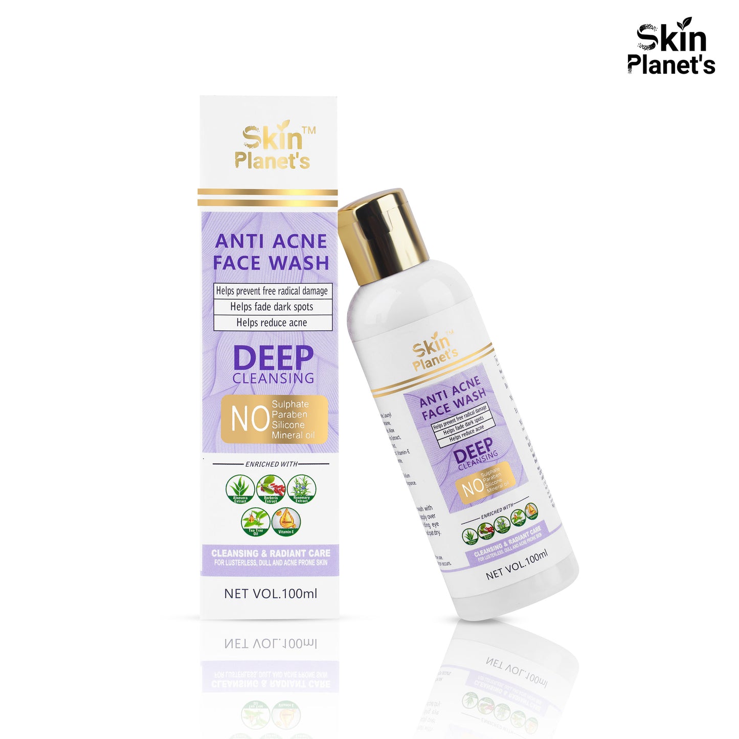 ANTI ACNE-FACEWASH (Pack of 3)