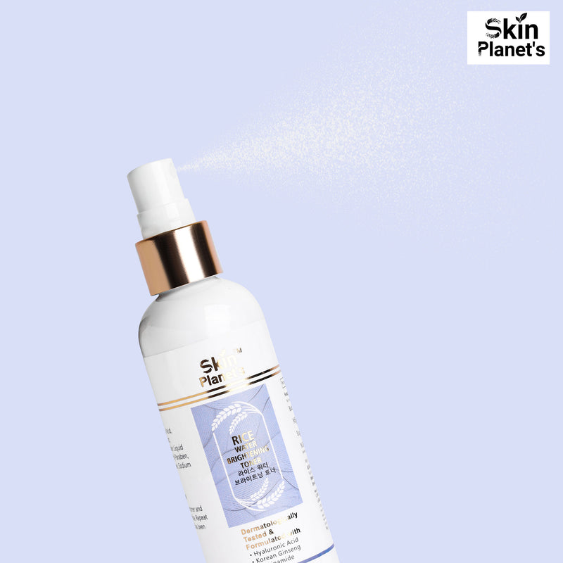 BRIGHTENING TONER RICE WATER KOREAN GLASS SKIN