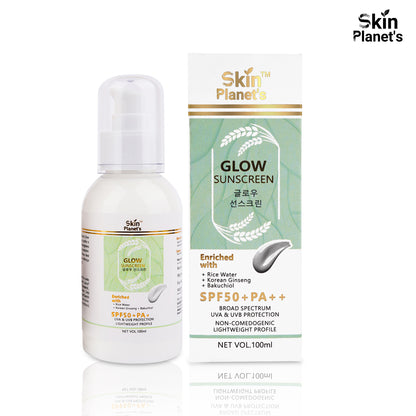 GLOW SUNSCREEN-KOREAN GLASS SKIN
