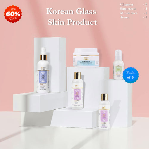 CLEANSER+SUNSCREEN+MOISTURIZER+TONER