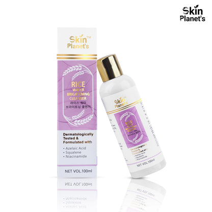 BRIGHTENING CLEANSER RICE WATER KOREAN GLASS SKIN (Pack of 4)