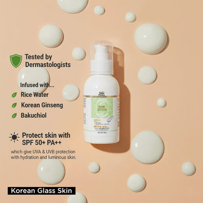 CLEANSER+SUNSCREEN+MOISTURIZER+TONER