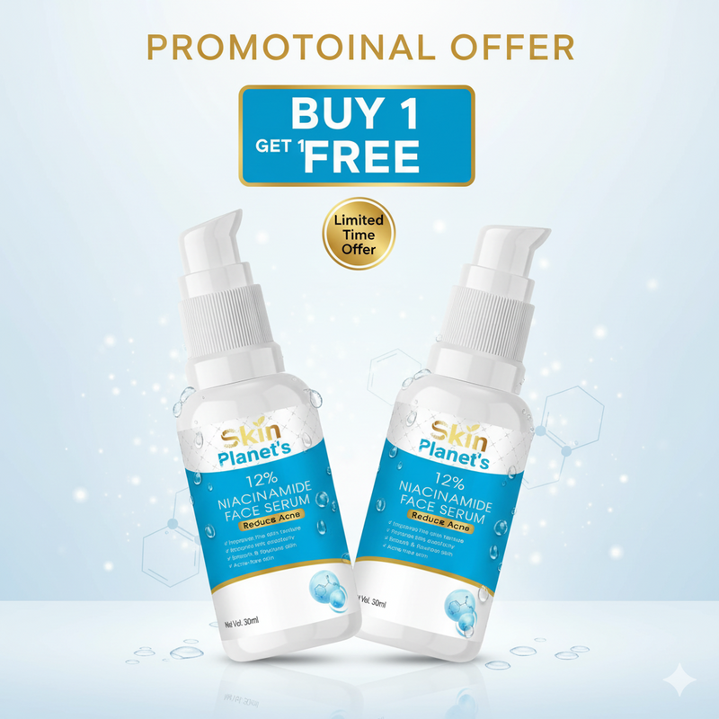 FACE SERUM NIANCINAMIDE 12% - Buy 1 Get 1 FREE